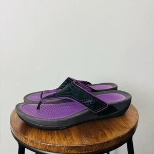 Dansko Purple Katy 2 Flip Flops Women’s Size 9.5